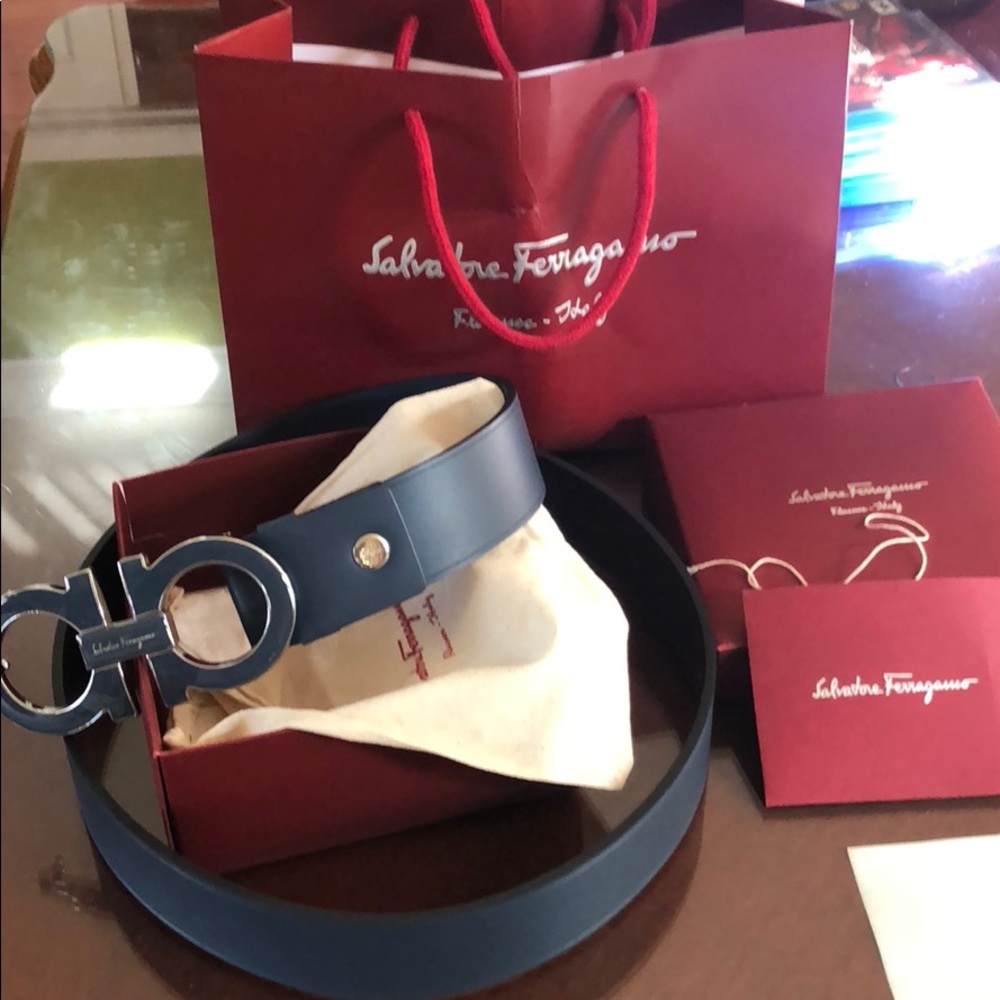100% Authentic Salvatore Ferragamo Buckle Belt